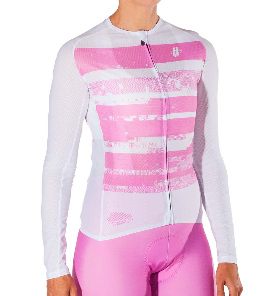 Women's Gravity Zero Long Sleeve Jersey - Glitch - Image 2