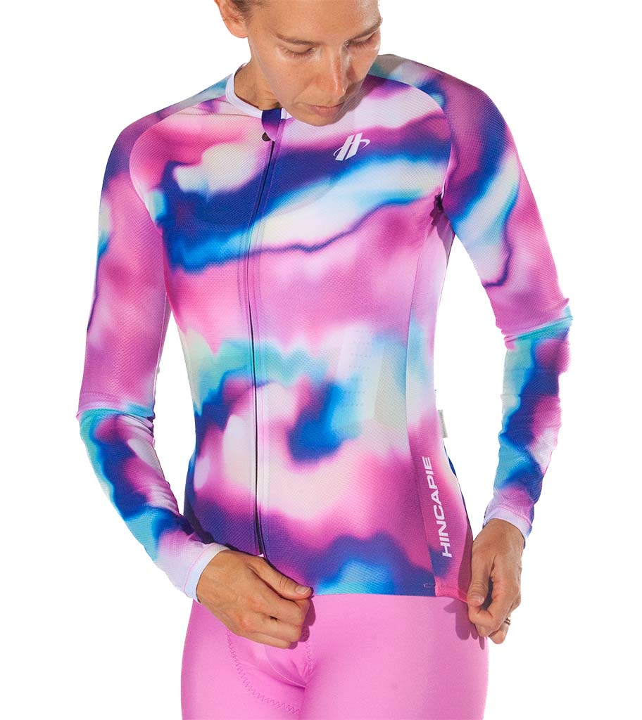 Women's Gravity Zero Long Sleeve Jersey - Tie Dye - Image 3